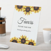 ヒマワリ結婚は黄色い白を好む 台座サイン (インサイチュ)