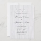 ヒマワリ結婚ーズポストウッドグレーIII 招待状 (裏面)