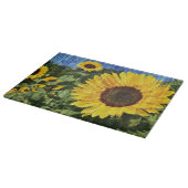 ヒマワリ絵を描スフェンス カッティングボード (角)