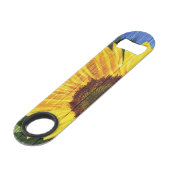 ヒマワリ絵を描スフェンス スピード栓抜き (正面アングル)