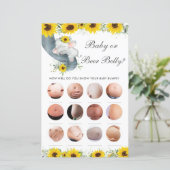 ヒマワリ象シャワーベビーまたはビールベリーゲーム (スタンド正面)