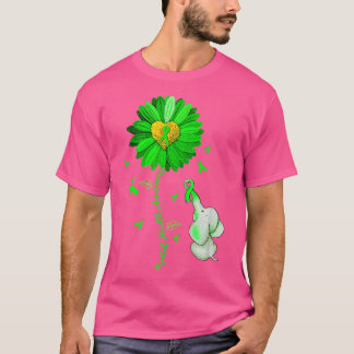 ヒマワリ象皮服がメンタルヘルス戦争を広げる Tシャツ