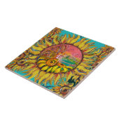 ヒマワリ遊のファンタジーフローラ タイル (側面)