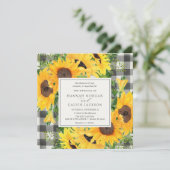 ヒマワリ野バッファロー結婚プレイド 招待状 (スタンド正面)