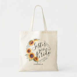 ヒマワリ開花 |花嫁の妹 トートバッグ
