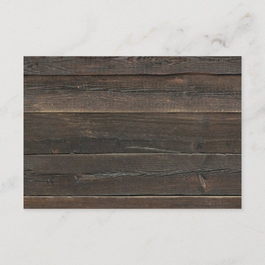 ヒマワリ高地カウベビーシャワーベビー エンクロージャーカード (裏面)