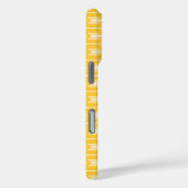 ヒマワリ黄色の矢印パターン Case-Mate iPhoneケース (裏面 / 右)