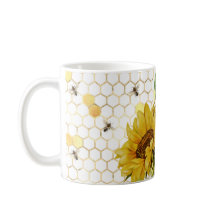 ヒマワリ黄色ハニカムミツバチ金ゴールド