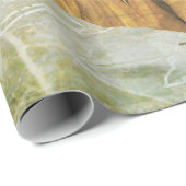 ヒマワリ黄色ヴィンテージの国フローラテクスチャ ラッピングペーパー (ロールコーナー)