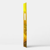 ヒマワリ黄花フローラ パーソナライズされた Case-Mate iPhoneケース (裏面 / 右)