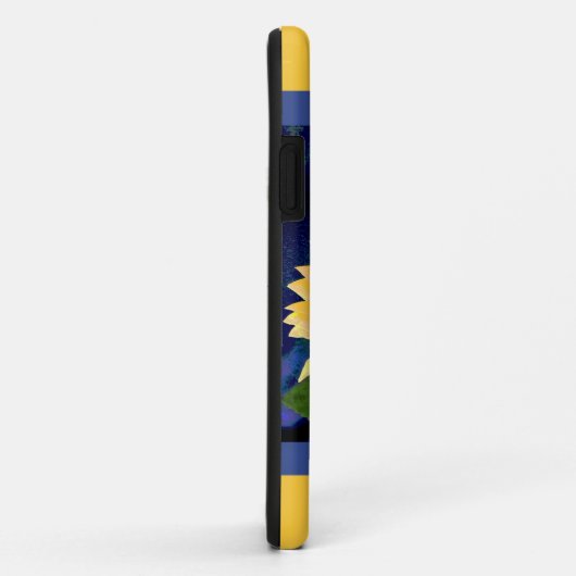 ヒマワリ黄 Case-Mate iPhoneケース (裏面/右)