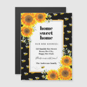 ヒマワリ黒いバンブルミツバチ新居 (正面/裏面)