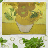 ヒマワリ1889年 キッチンタオル (折り畳み)