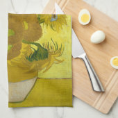 ヒマワリ1889年 キッチンタオル (四つ折り)
