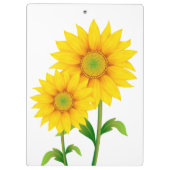 ヒマワリ2 クリップボード (裏面)