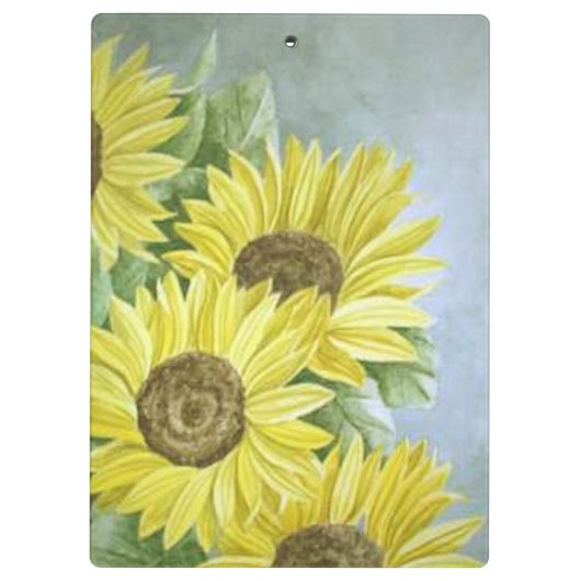 ヒマワリ3 クリップボード (裏面)