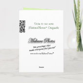 ヒマワリ703は井戸または大事な行事得ます カード (裏面)