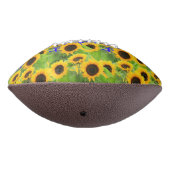 ヒマワリ – ウクライナ国旗平和の自由ウクライナ  アメリカンフットボール (回転270)