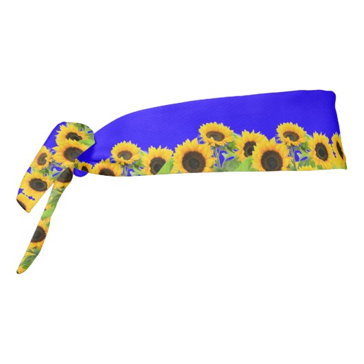 ヒマワリ – ウクライナ国旗平和の自由ウクライナ  タイヘッドバンド (回転270)