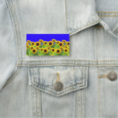 ヒマワリ – ウクライナ国旗平和の自由ウクライナ 名札 (インサイチュ)