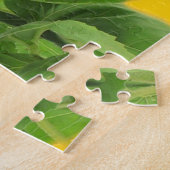 ヒマワリ – ウクライナ国旗Peace Freedom Ukraine ジグソーパズル (側面)