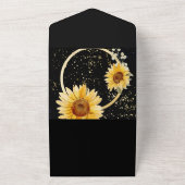 ヒマワリ オールインワン招待状 (外側)