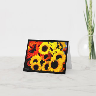 ヒマワリ カード