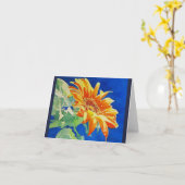 ヒマワリ カード (黄色い花)