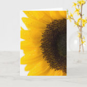 ヒマワリ カード (黄色い花)