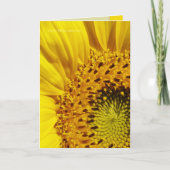 ヒマワリ カード (正面)