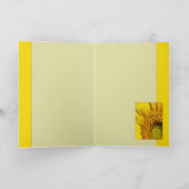 ヒマワリ カード (内部)