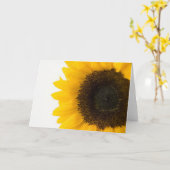 ヒマワリ カード (黄色い花)