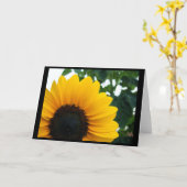 ヒマワリ カード (黄色い花)