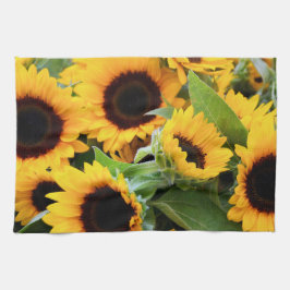ヒマワリ キッチンタオル