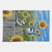 ヒマワリ キッチンタオル (横)