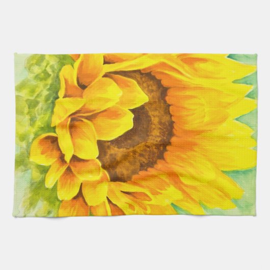 ヒマワリ キッチンタオル (横)