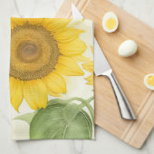 ヒマワリ キッチンタオル (四つ折り)