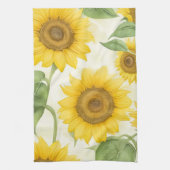 ヒマワリ キッチンタオル (縦)