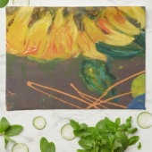 ヒマワリ キッチンタオル (折り畳み)