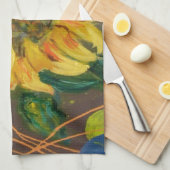 ヒマワリ キッチンタオル (四つ折り)