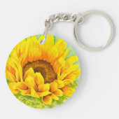 ヒマワリ キーホルダー (裏面)