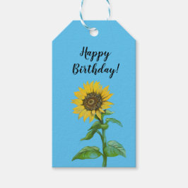 ヒマワリ ギフトタグ