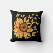 ヒマワリ クッション (正面)