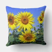 ヒマワリ クッション (裏面)