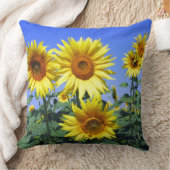 ヒマワリ クッション (ブランケット)