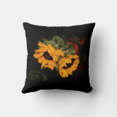 ヒマワリ クッション (裏面)