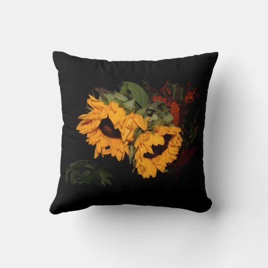 ヒマワリ クッション (裏面)