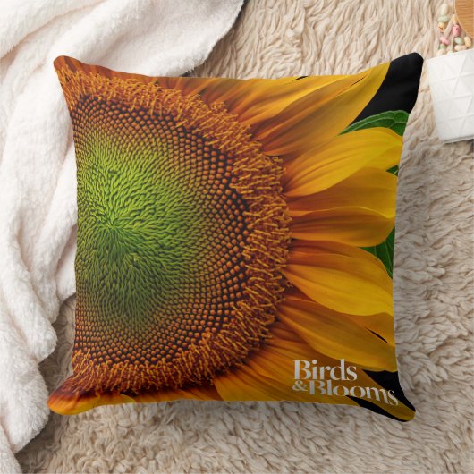 ヒマワリ クッション (ブランケット)