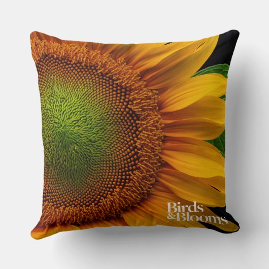 ヒマワリ クッション (裏面)