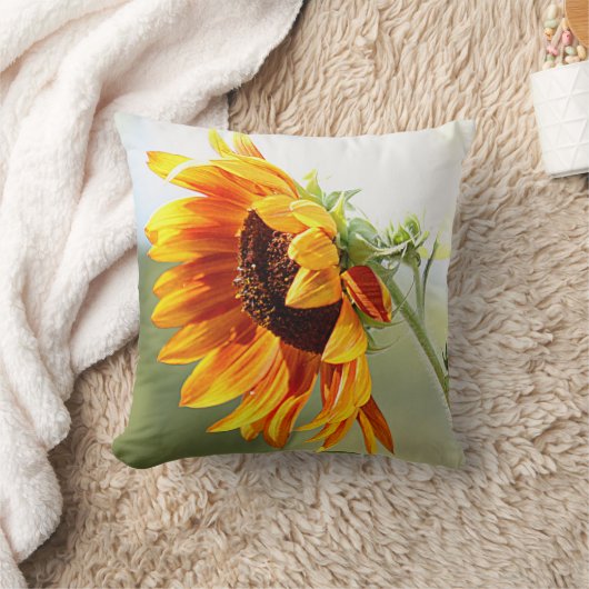 ヒマワリ クッション (ブランケット)